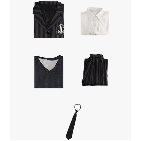 Wednesday Addams Nevermore Academy Uniform Adult Women’s Halloween Costume XXL - Picture 5 of 6